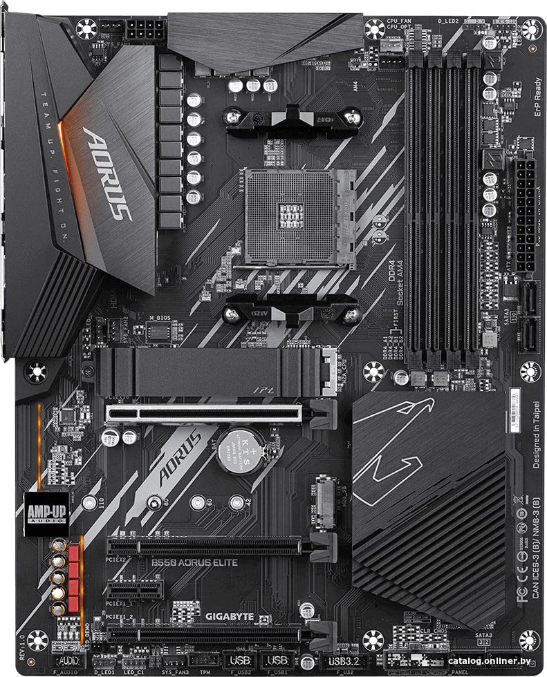 Материнская плата Gigabyte B550 Aorus Elite (rev. 1.0)