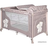 Манеж-кровать Lorelli Moonlight 2 Layers 2021 (beige)