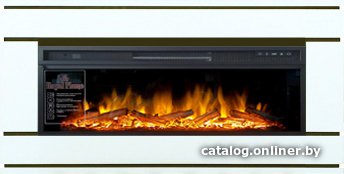 Каминокомплект Smolcom Valerie V42 с Vision 42 LOG LED (бьянко белый)