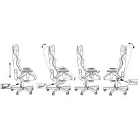 Игровое (геймерское) кресло Zombie Viking knight (Light-10, темно-коричневый)