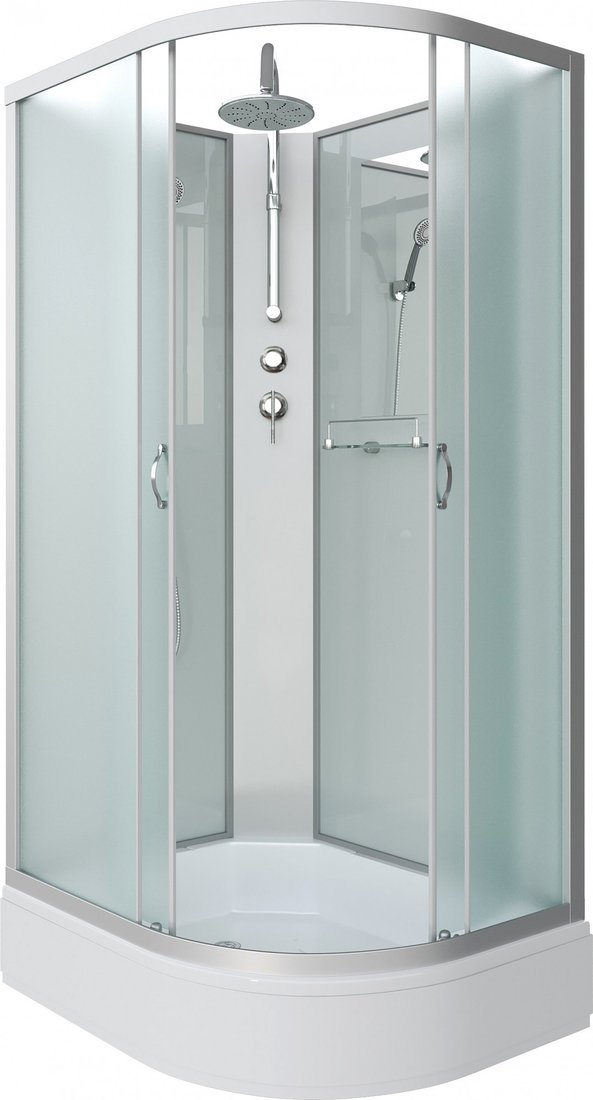 Душевая кабина Niagara NG-33194-14LBKT 110x90 (матовое стекло)