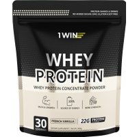 Протеин сывороточный (концентрат) 1WIN Whey Protein (французская ваниль, 900г)