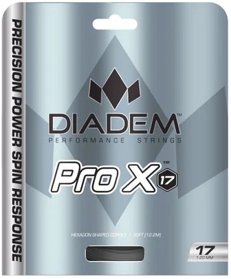 

Струна для теннисной ракетки Diadem Pro X Set 16L S-SET-PROX-16L (12.2 м, серый)