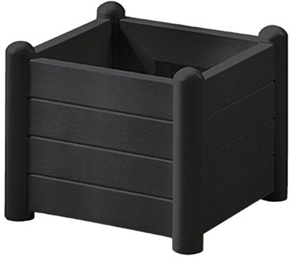 Кашпо Stefanplast 43x43x35 80100 (антрацит)