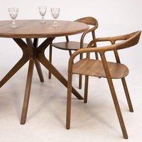 Кухонный стол AksHome Оксфорд 86965 (дуб натуральный/покрытие коньяк)