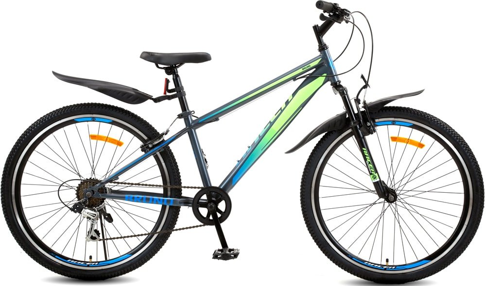 

Велосипед Racer Bruno 26 2021 (серый)