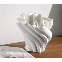 Ваза Merry Bear Home Decor Чаша Черное и белое 3D102607W06