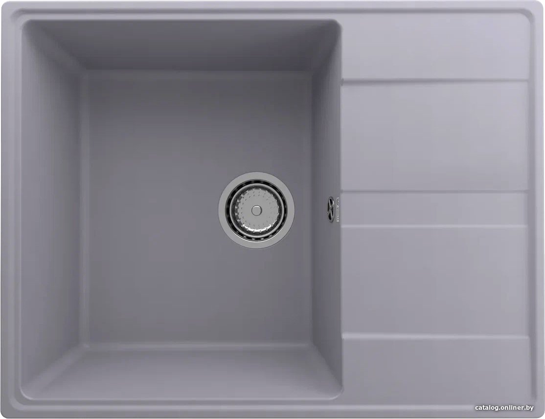 Кухонная мойка Ulgran Quartz Prima 650-05 (бетон)