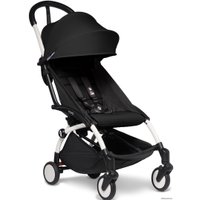 Универсальная коляска Babyzen Yoyo2 (2 в 1, мягкая люлька, белая рама, черный)