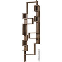 Стеллаж Глазов Twist (орех шоколадный)