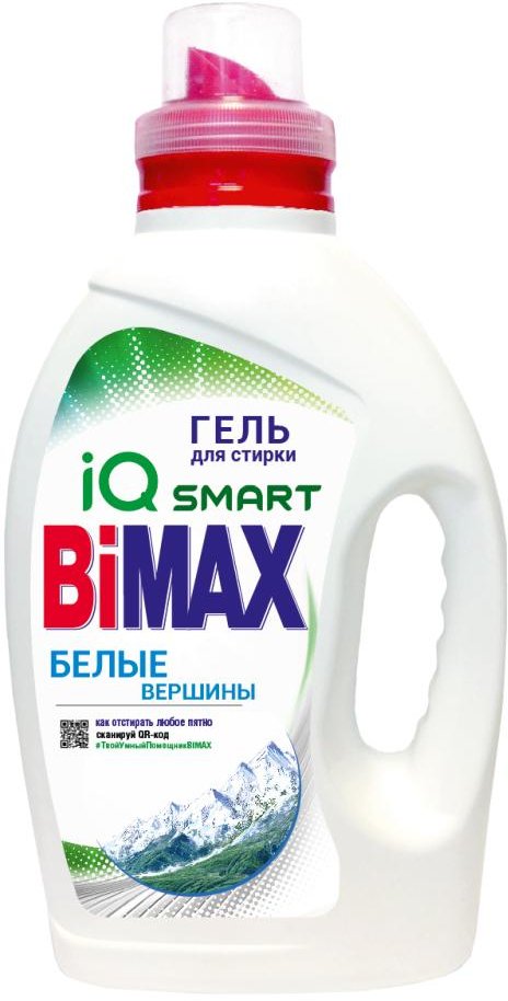 

Гель для стирки BiMax Белые вершины 1.5 л