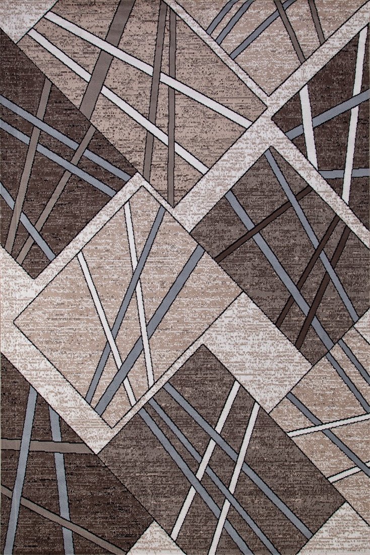 

Ковер для жилой комнаты Merinos Sierra D487-STAN-BEIGE-BROWN-2 (3x4)