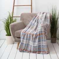 Плед Casa Conforte London 130x170 6154663 (голубой)