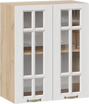 

Шкаф навесной Трия Лина 1ВВ6С с двумя дверьми (дуб крафт золотой/белый)