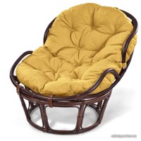 Кресло Мир Ротанга Papasan mini 23/03 (шоколад/мед)