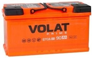 

Автомобильный аккумулятор VOLAT Prime R+ (90 А·ч)