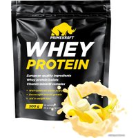 Протеин сывороточный (концентрат) Prime Kraft Whey Protein с витаминами и минералами (500г, банановый йогурт)