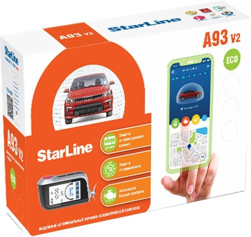 

Автосигнализация StarLine A93 V2 ECO