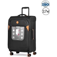 Чемодан-спиннер Verage Cambridge-II 20077W-2 68 см (черный)