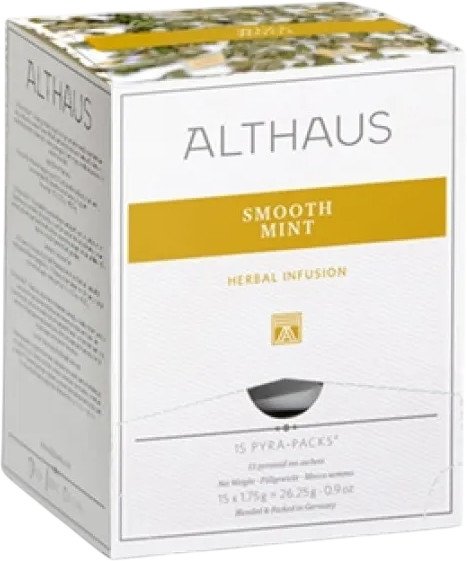 Травяной чай Althaus Smooth Mint Нежная Мята 15 шт