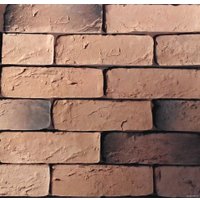Декоративный камень Polinka Кирпич шамотный 0304 (коричневый)
