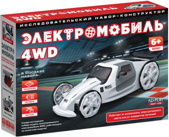 

Конструктор ND Play Электромобиль 4WD NDP-108