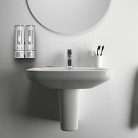 Дозатор для жидкого мыла Saniteco M-50W-2 (двойной)