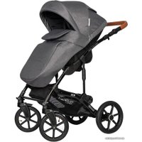 Универсальная коляска Riko Basic Bella Life (2 в 1, 06, anthracite)