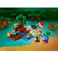 Конструктор LEGO Minecraft 21240 Болотное приключение
