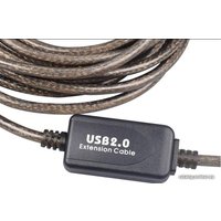 Кабель USBTOP USB2.0 - USB-B активный, с усилителем, 10 метров