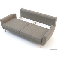 Диван Letto Мадрид 150 см (блок независимых пружин, ткань, серый)
