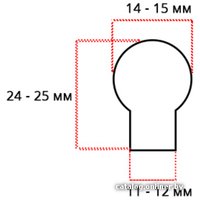 Гибкий неон Luazon Led-120 (50 м, синий) [1431322]