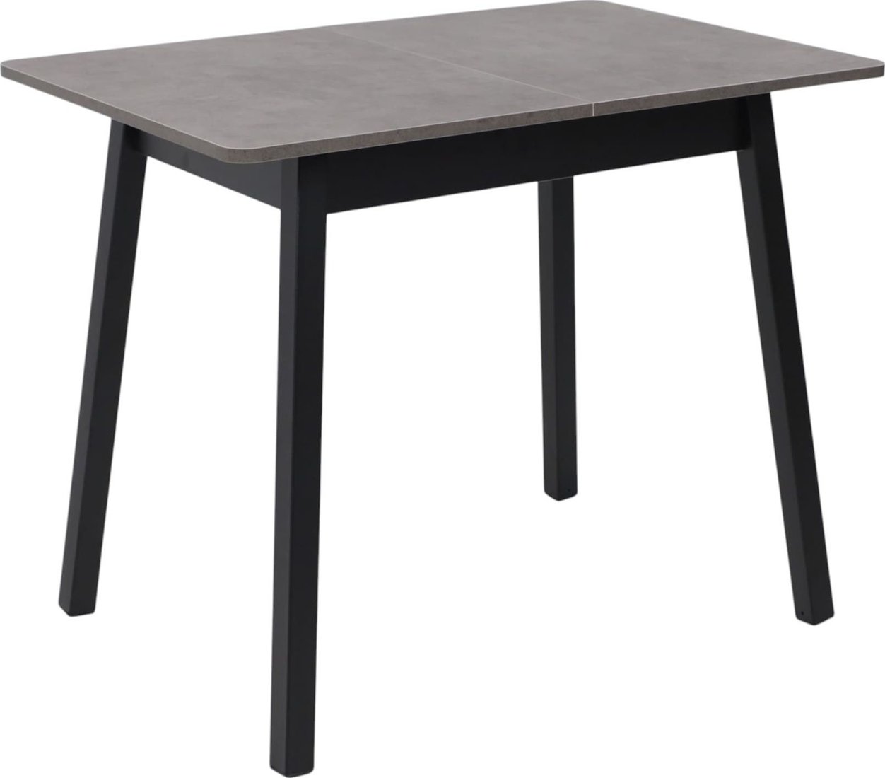 

Кухонный стол Мамадома Tirk radial-94 раздвижной 94-126х64 (дымчатая керамика/черный)
