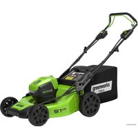 Газонокосилка Greenworks GD60LM51SP (без АКБ)