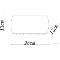 Бра Arte Lamp Halo A7054AP-3CC