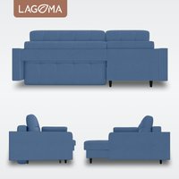 Угловой диван Lagoma Рен (Bravo Blue)