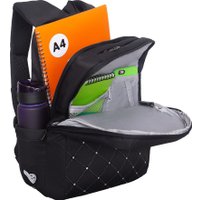 Школьный рюкзак Grizzly RG-666-3 (черный)