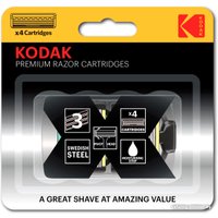 Сменные кассеты для бритья Kodak Premium Razor Cat 30425125 (4 шт)