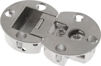 Барная петля AKS металл/металл d35мм хром разборная