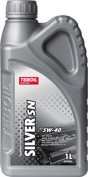 Моторное масло Teboil Silver SN 5W‑40 1л