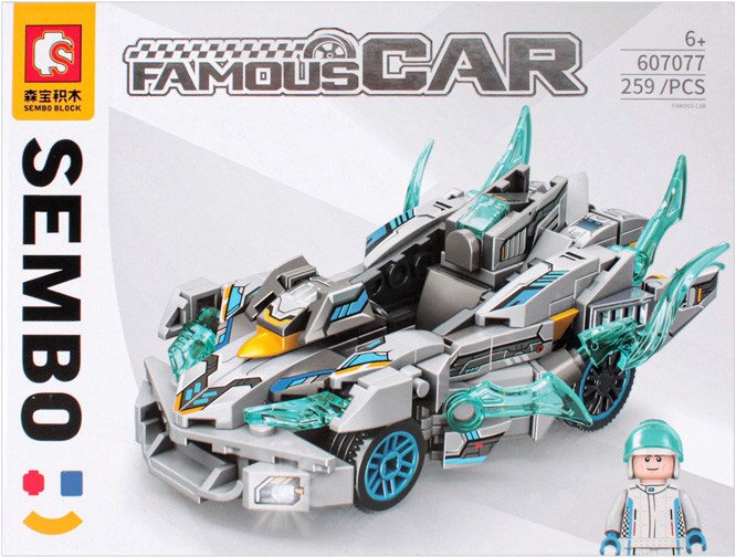 

Конструктор Darvish Famous Car SR-T-3033