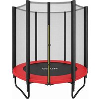 Батут GoUP Prestige-D183/6FT (с сеткой, красный)