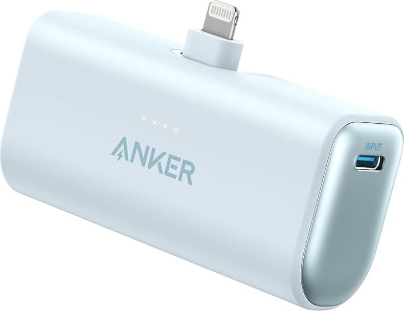 

Внешний аккумулятор Anker Nano A1645 12W 5000mAh (голубой)