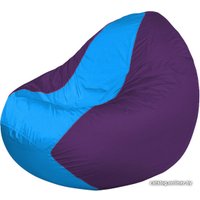 Кресло-мешок Flagman Classic К2.1-231 (фиолетовый/голубый)
