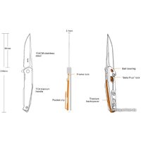 Складной нож Ruike M108-TZ в Витебске