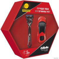 Подарочный набор Gillette Fusion Proglide Power 1 сменная кассета + машинка