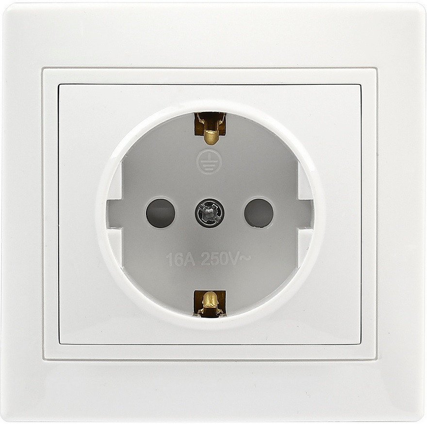 Розетка SmartBuy Венера SBE-01w-16-S1-1Z