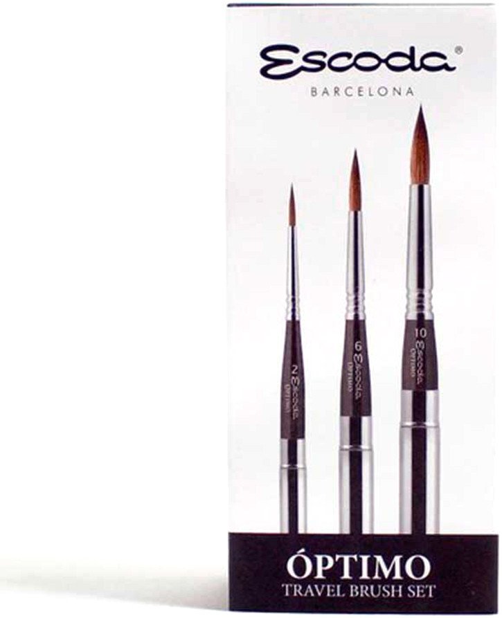 

Набор кистей Escoda Optimo №2/6/10 212510000 (3 шт)