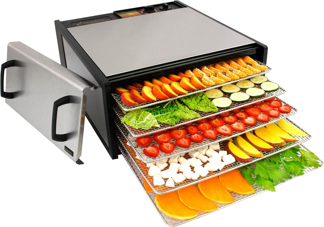 

Сушилка для овощей и фруктов Excalibur Lux 5SS D502SHD