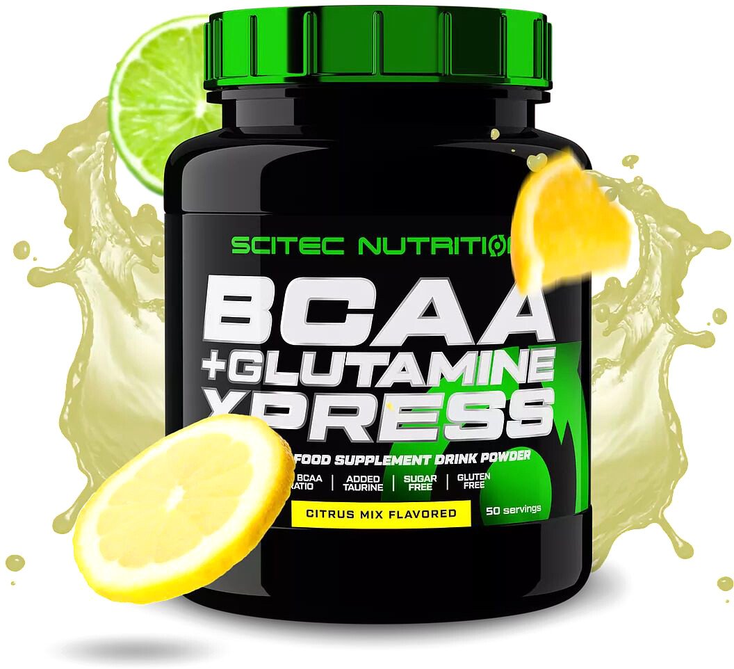Комплекс Scitec Nutrition BCAA + Glutamine Xpress (600 г, цитрусовый микс)